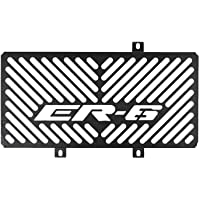TOOGOO Cubierta de ProteccióN de Rejilla de Radiador de Motocicleta de Acero Inoxidable para Kawasaki Er6N Er-6N Er6F Er…